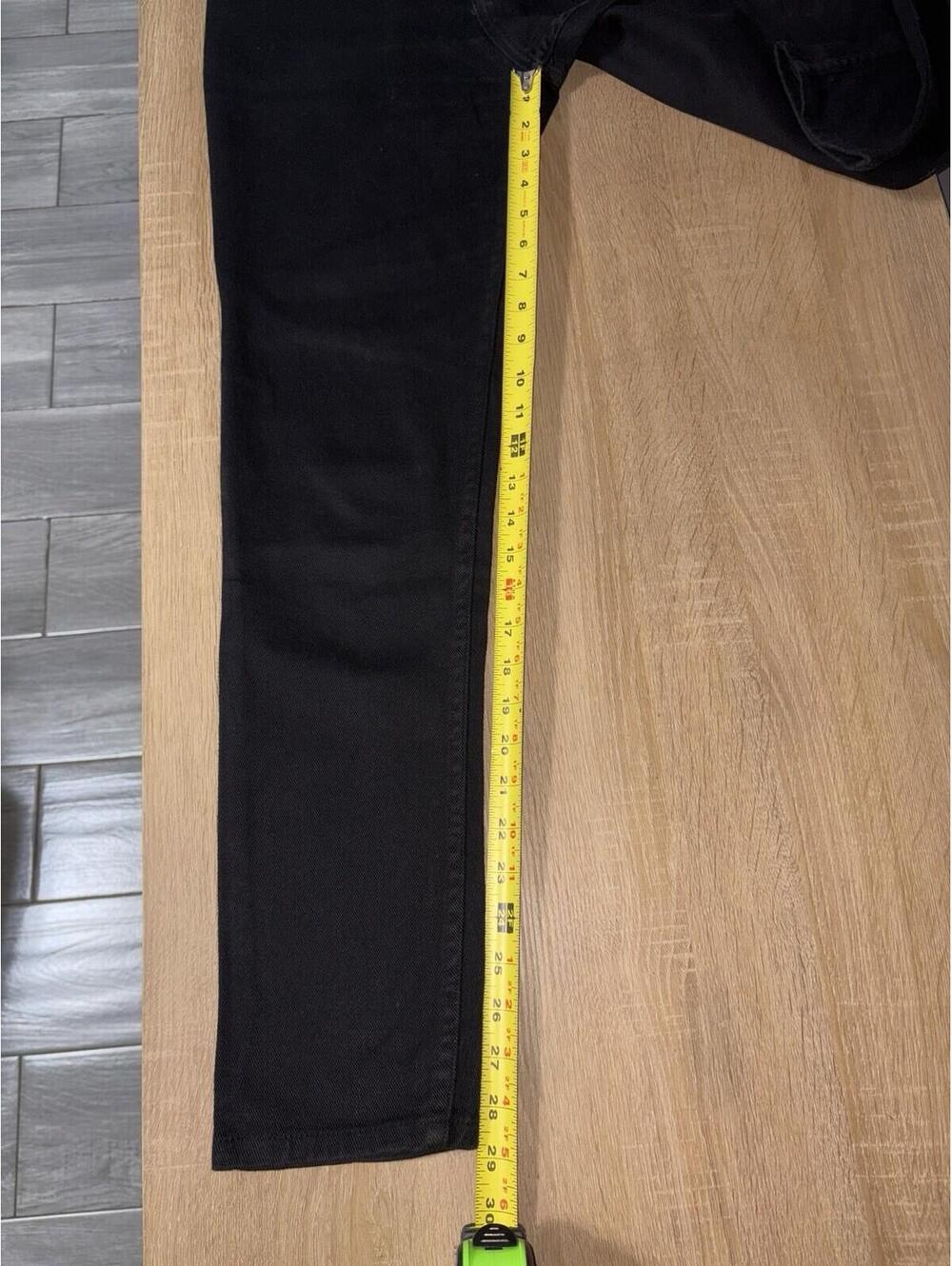 Y2K Rare Versace Jeans Couture Black Pants Medusa Logo sz 29x32 Vintage - Picture 5 of 9